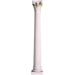 Columna estriada en resina medidas: