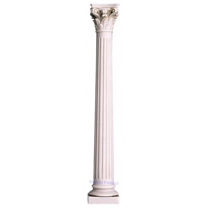 Colonna rigata in resina misure: