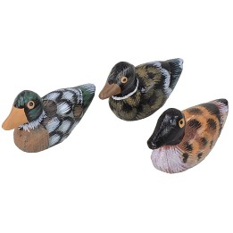 Conjunto de 3 patos para estatuas de 12-15 cm