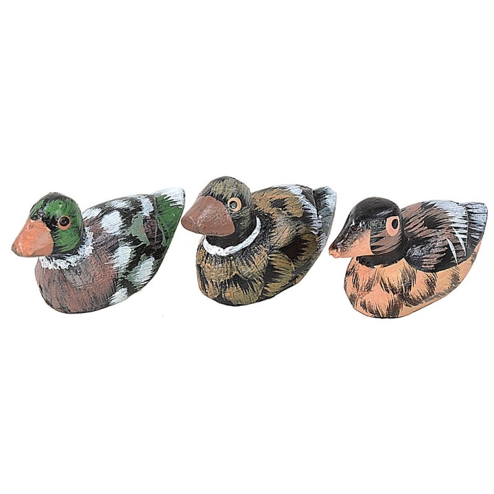 Conjunto de 3 patos para estatuas de 10-12 cm