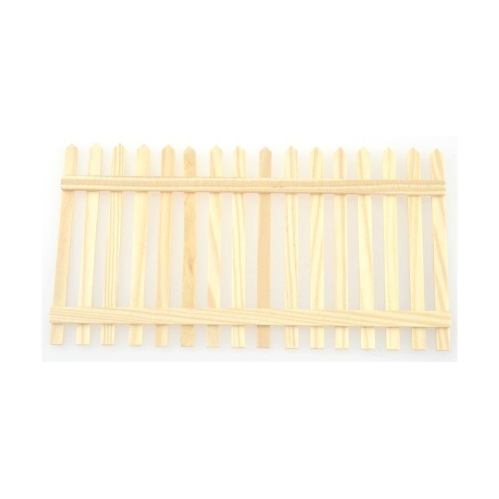 Cerca de madera de 15 cm