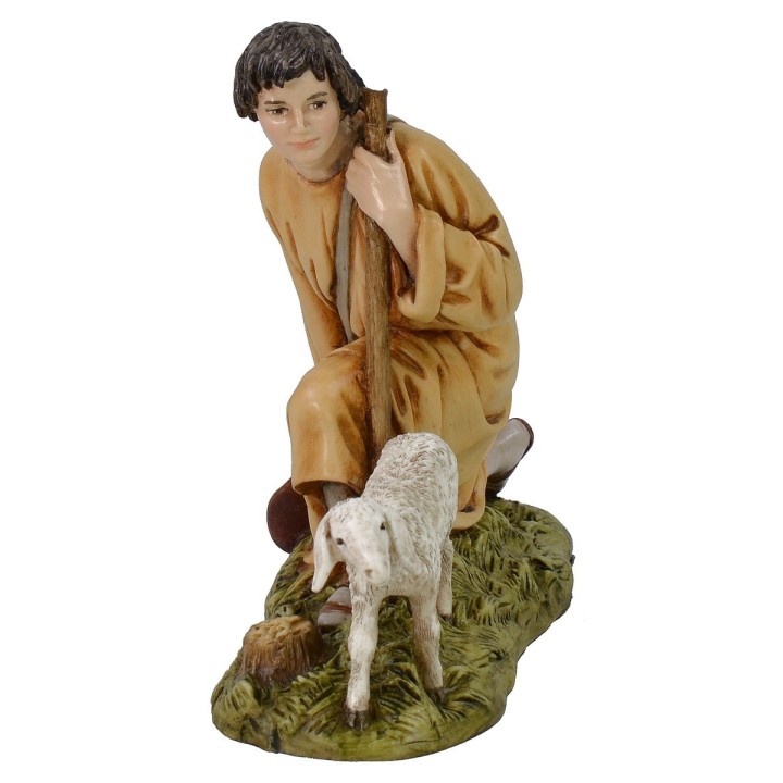 Buon pastore Landi Moranduzzo serie 18 cm in resina
