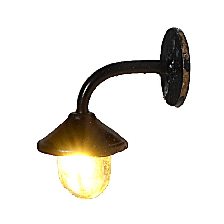 0,8 cm metal wall lamp with 12V warm light led