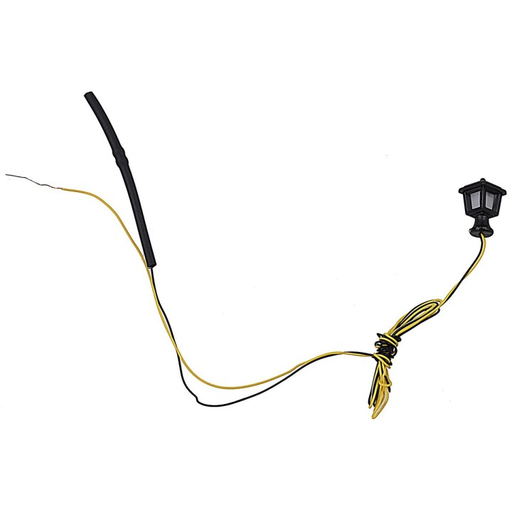 Lanterna da tavolo in metallo 1 cm con led 12V luce calda