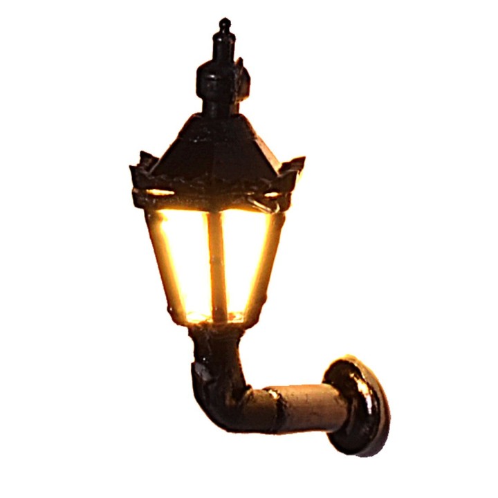 Linterna inglesa de 1,7 cm con LED de 3V luz cálida.