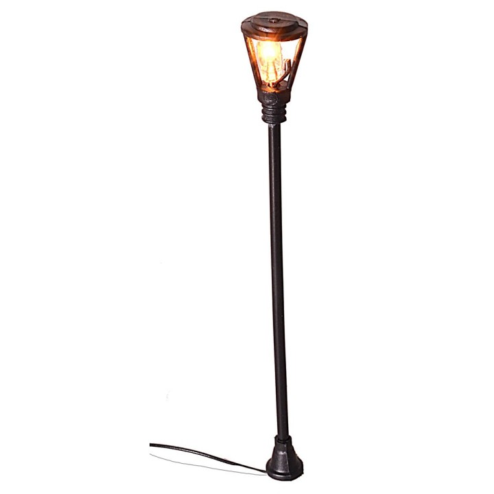 Farola de calle h. 5,5 cm con led 3V luz cálida