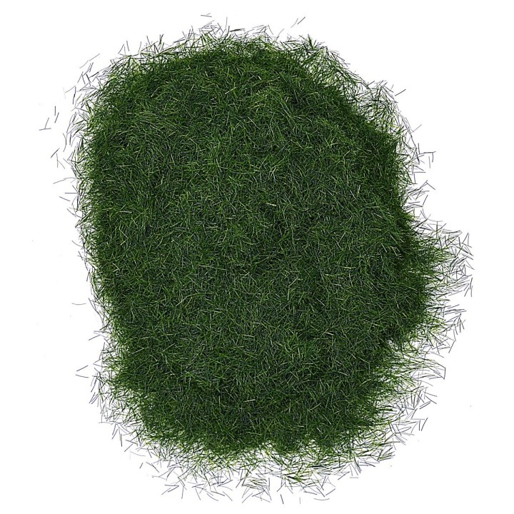 Dark green static grass bag 30 gr