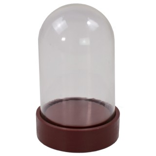 Campana in vetro per presepe cm 7,5x12 h.