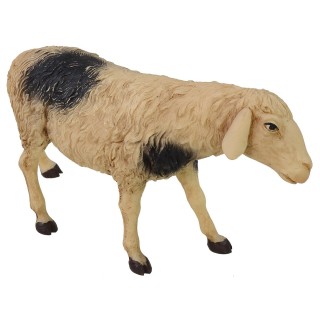 Pecora pezzata per statue da 30 cm