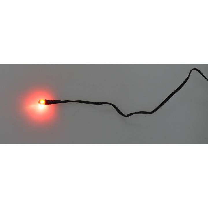 Micro lampada Ø 3 mm rossa 3,5 V. 