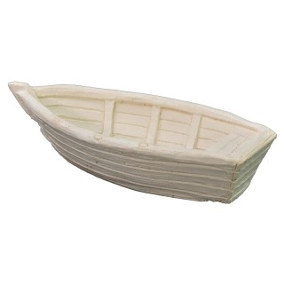 Barca de yeso cm 15x7x3 h
