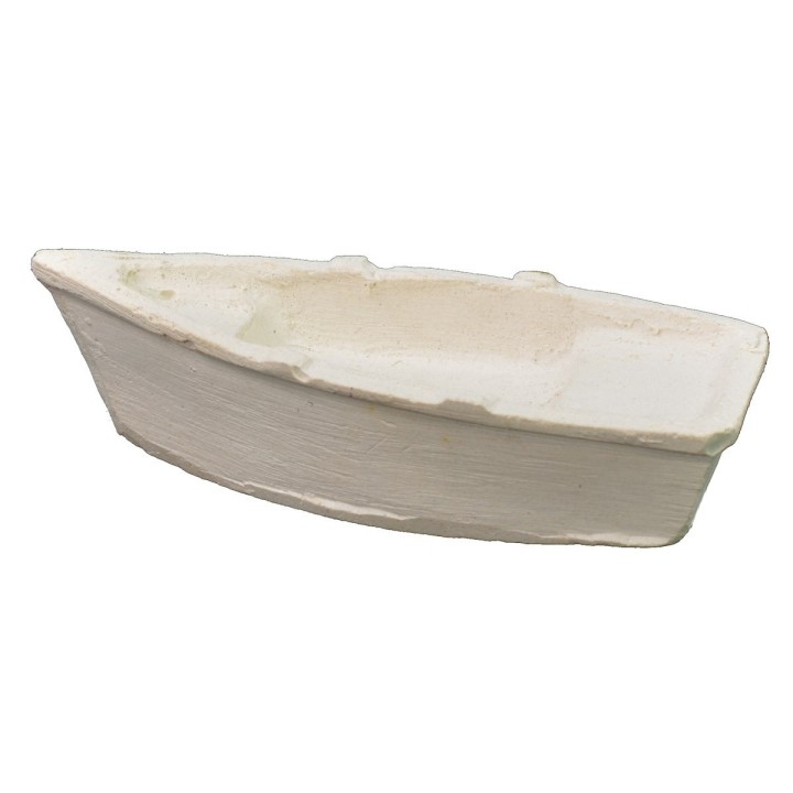 Barco en yeso de 9,5x4x2 cm h