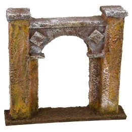 Arco d'ingresso cm 11,5x2,5x10,3 h per statue da 6 cm