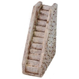 Scala dritta in resina per presepe cm 2,5x5,8x7,7 h
