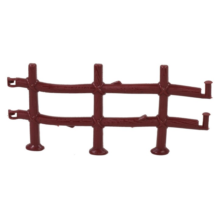 Valla lineal modular con encaje de 10x4,5 cm h