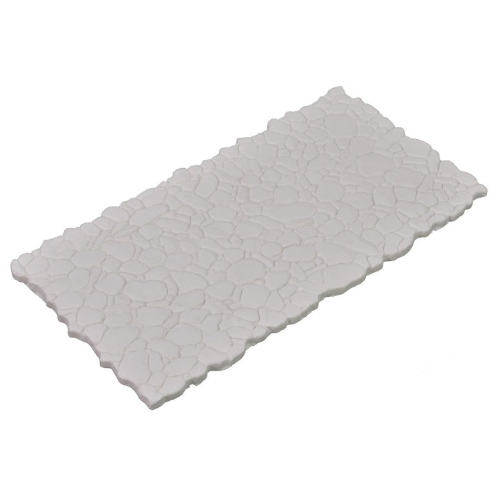 Lastricato in gesso effetto pietre miste cm 30x15x0,5 h