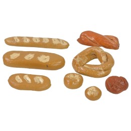 Conjunto de 8 bocadillos variados