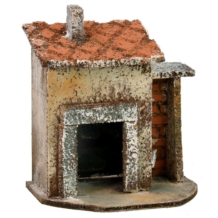 Casa singola con ripostiglio per attrezzi cm 11x7x11 h