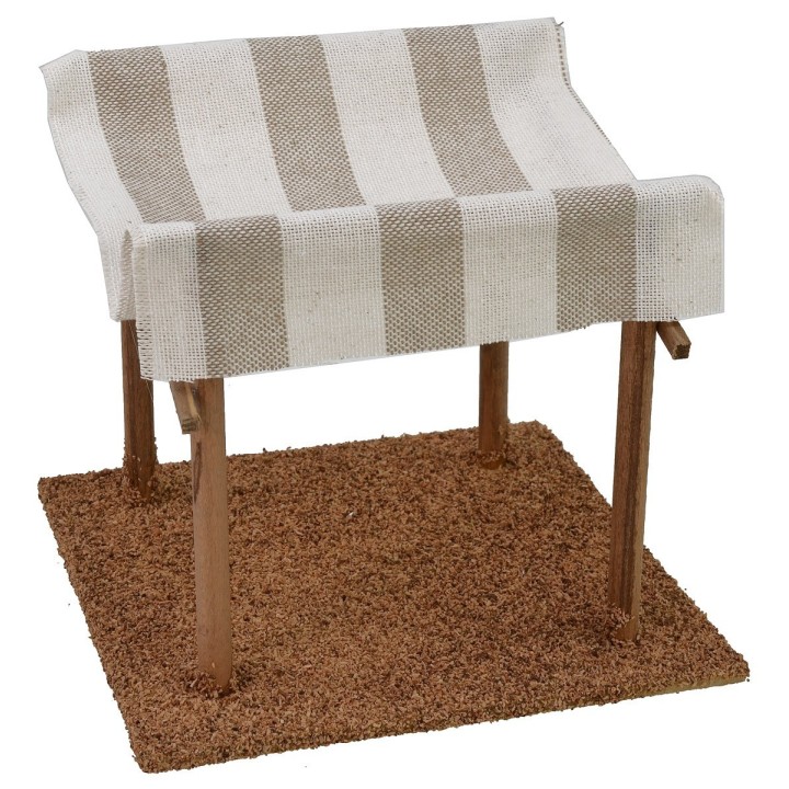 Tenda palestinese cm 15x15x13 h per statue da 8-10 cm
