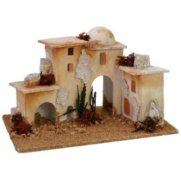 Minareto con tre archi cm 20x12x11,5 h per statue 5-6 cm
