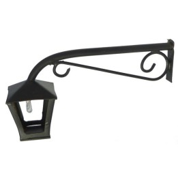 Farol de pared grande con microlámpara 12V.