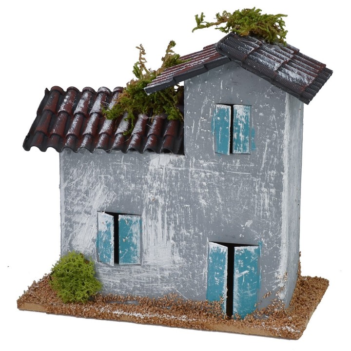 Casa del siglo XVIII de 13x7x13 cm