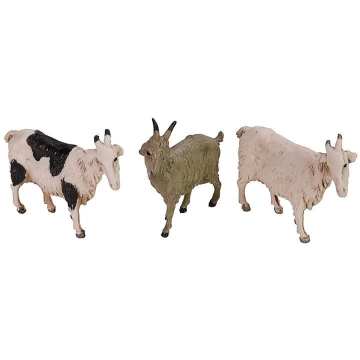Conjunto de 3 cabras Landi Moranduzzo para estatuas de 10 cm