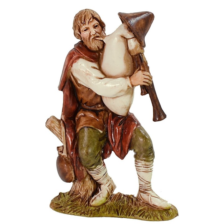 Zampognaro seduto serie 10 cm Landi Moranduzzo