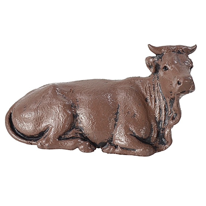 Bue sdraiato Landi Moranduzzo per statue 10 cm
