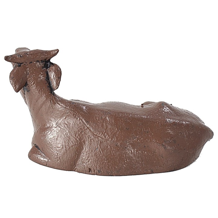 Bue sdraiato Landi Moranduzzo per statue 10 cm