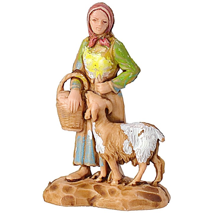 21 Personajes + camello cm 3,5 -Estatuas belén Landi Moranduzzo