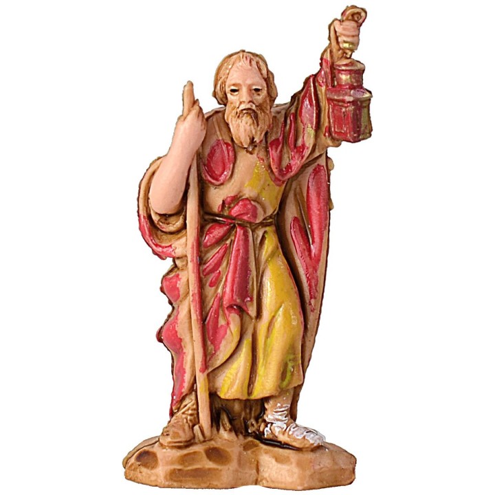 21 Personajes + camello cm 3,5 -Estatuas belén Landi Moranduzzo