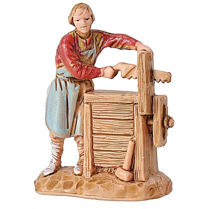 Set 11 Artigiani presepe cm 3,5 Landi Moranduzzo