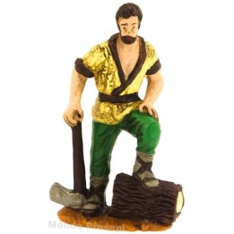 Leñador con hacha serie Oliver cm 5