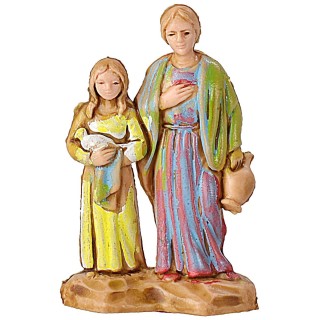 Mujer y niña de 3,5 cm Landi
