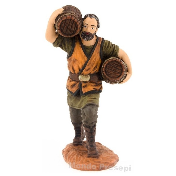 Man with barrels 10 cm series Oliver