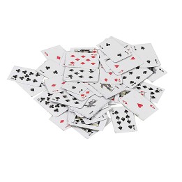 Deck of playing cards 1x2 cm