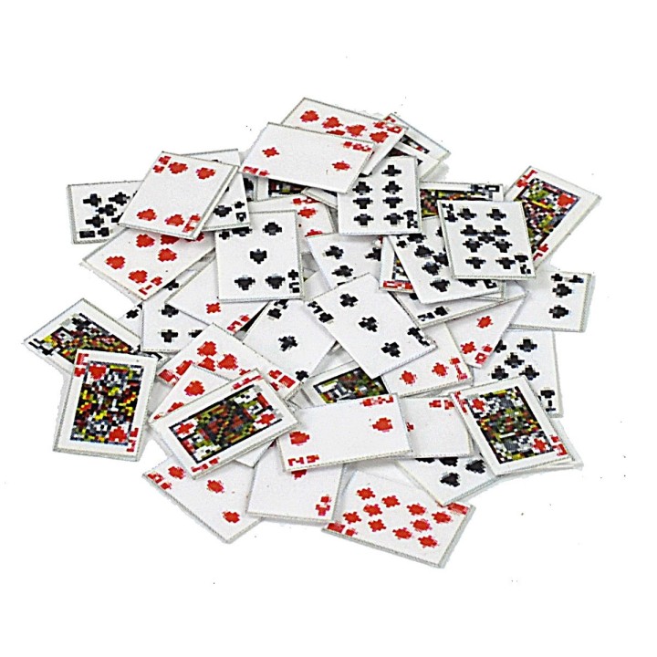 Baraja de cartas de juego cm 0,5X1