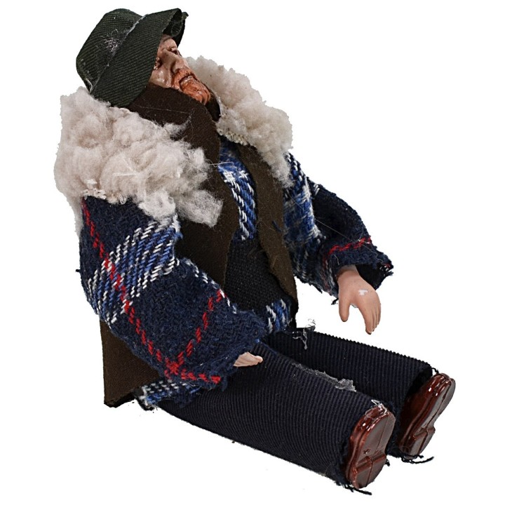 Seated shepherd series 12 cm