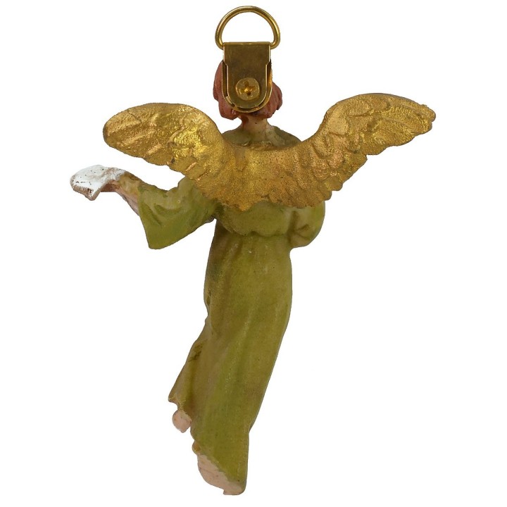 Glory Angel in painted resin 10 cm Landi economic series