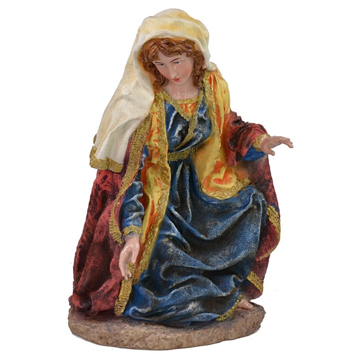 Nacimiento 3 figuras en resina h 60 cm