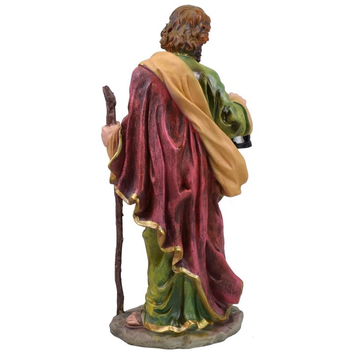 Nativity 10 subjects in resin h 50 cm