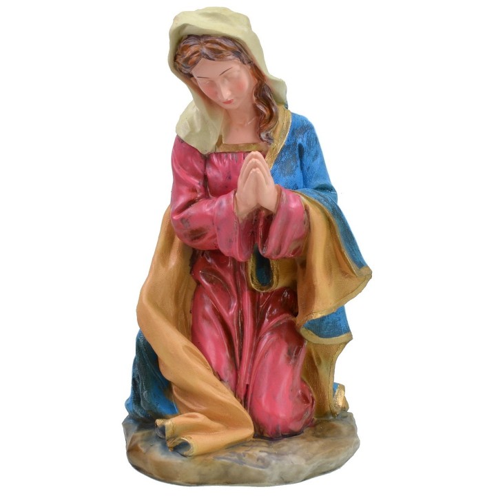 Nativity 10 subjects in resin h 50 cm