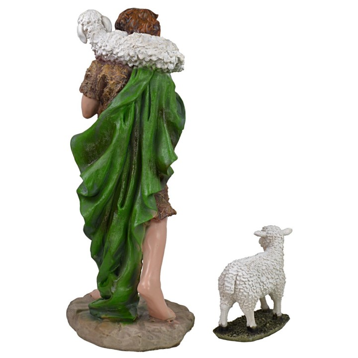 Nativity 10 subjects in resin h 50 cm