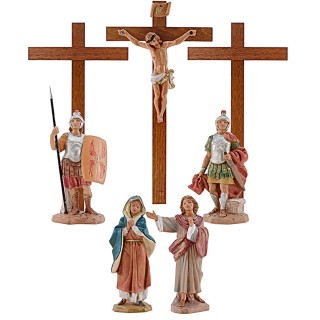 Crucifixion scene 12 cm Fontanini Easter statues