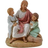 Cristo con niños 12 cm Fontanini