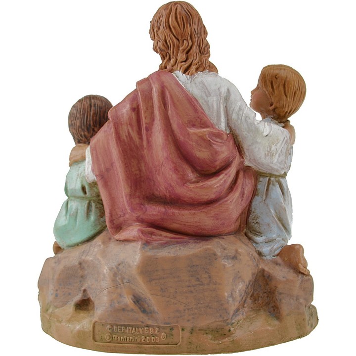 Cristo con niños 12 cm Fontanini