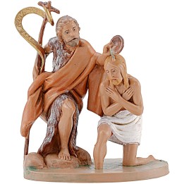 Battesimo di Gesù 12 cm Fontanini - Statue Pasquali