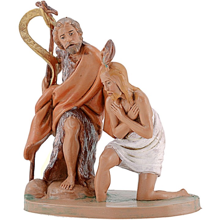 Battesimo di Gesù 12 cm Fontanini - Statue Pasquali