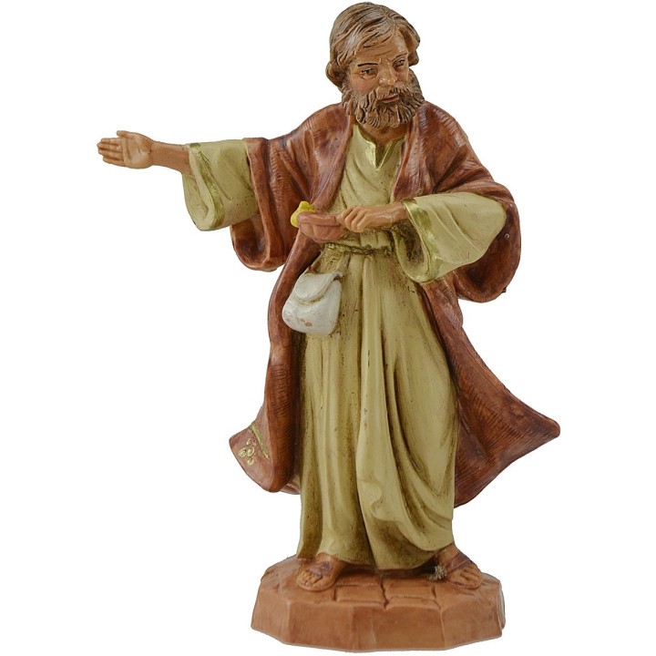 Cm 12 Jesús busca alojamiento Fontanini 12 cm - Estatuas Pascua